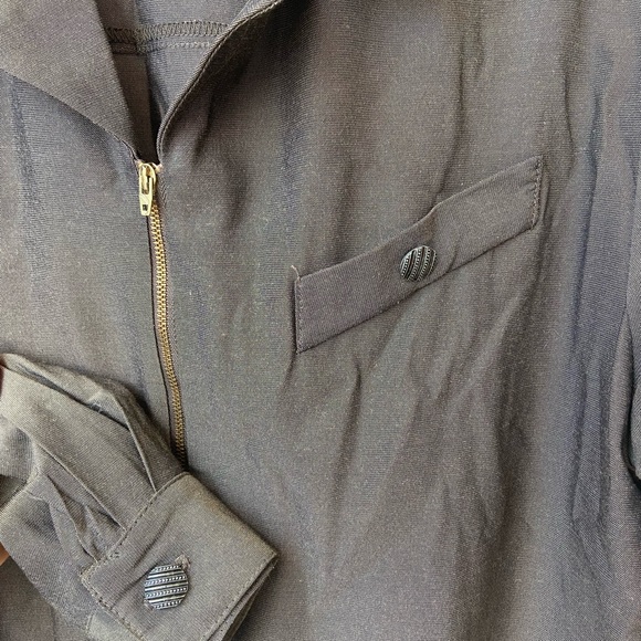 Vintage 80s Cropped Jacket & Trousers Set - Picture 4 of 10